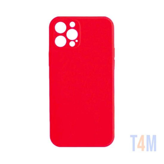 Soft Silicon Case for Apple iPhone 14 Pro Max Red